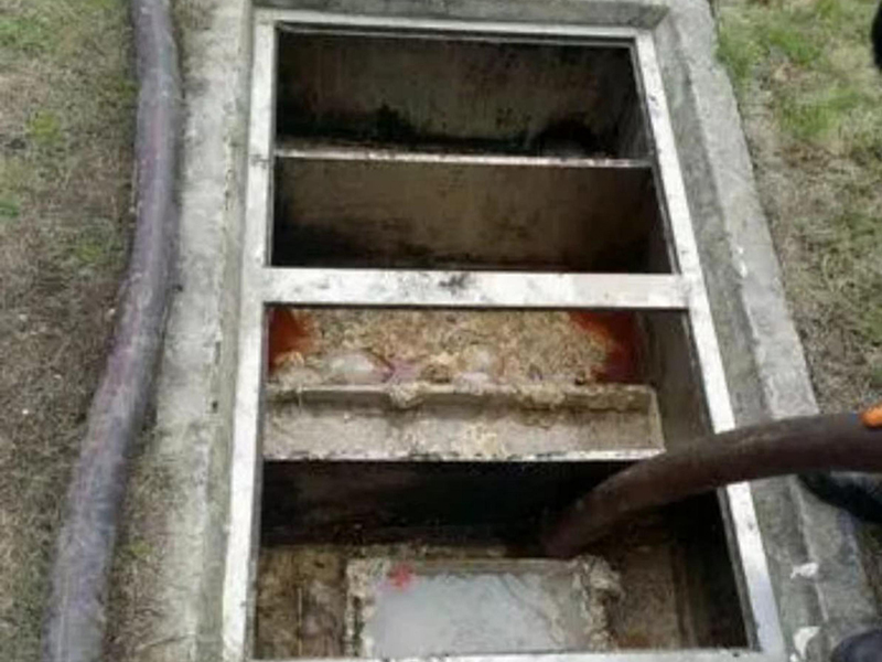 石台隔油池清理