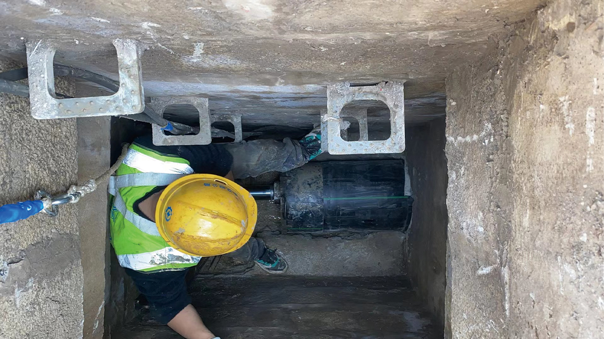 石台HDPE短管内衬法